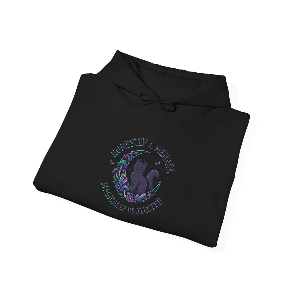 Honestly a Menace Witchy Hoodie | goblincore, chaos energy celestial crystals