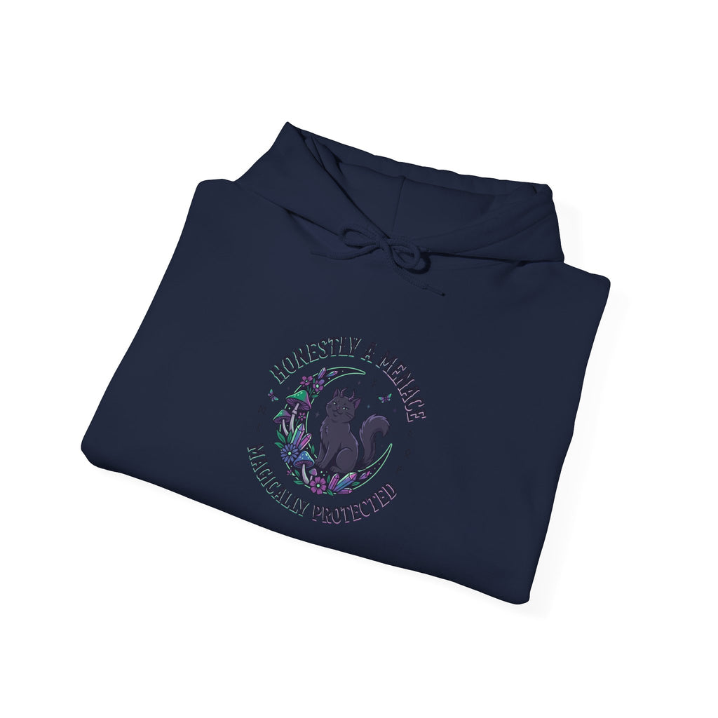 Honestly a Menace Witchy Hoodie | goblincore, chaos energy celestial crystals