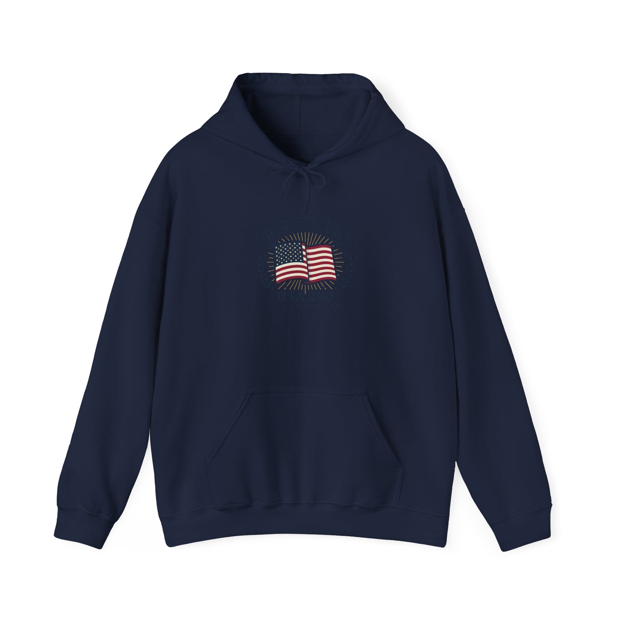 USA 250 Memorial Day Hoodie | 1776–2026 Vintage Distressed Patriotic