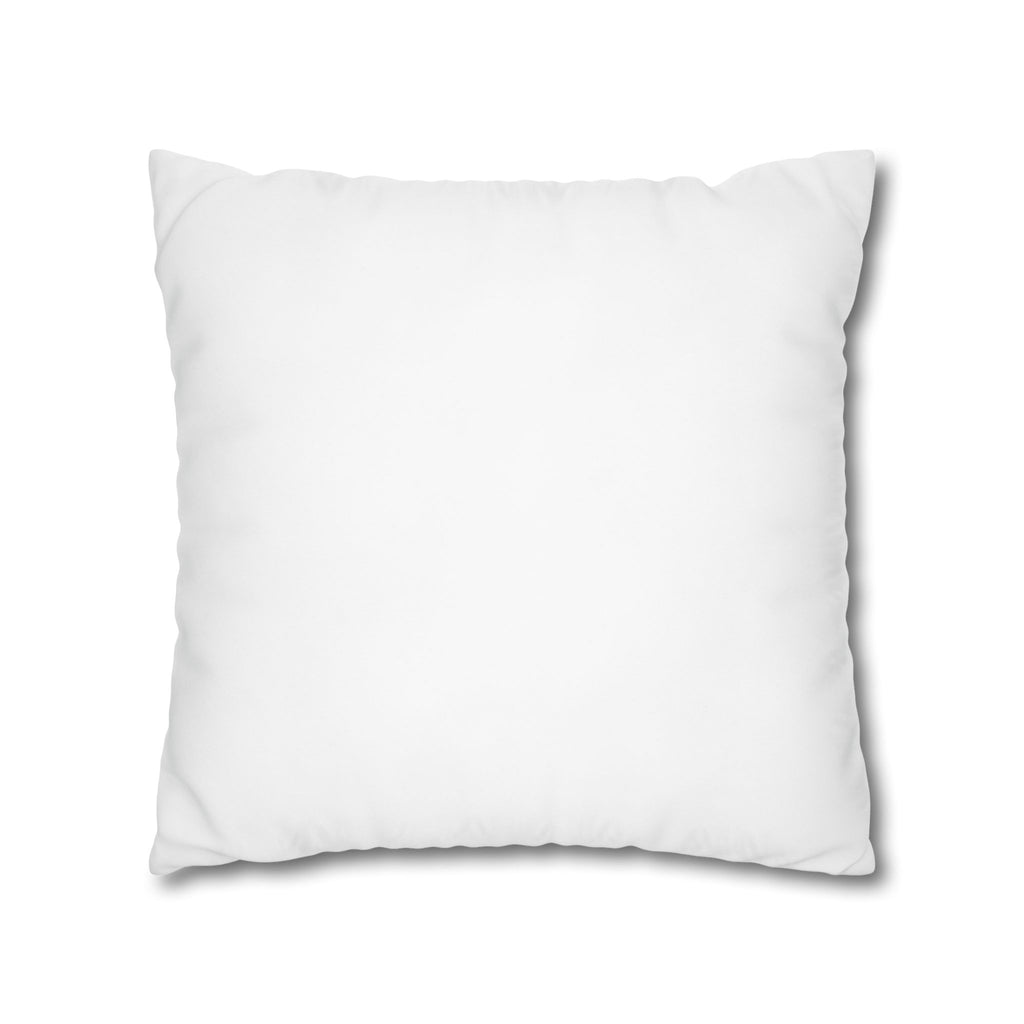 Wolf Forest Throw Pillowcase — Rustic Wildlife Square Pillow Cover