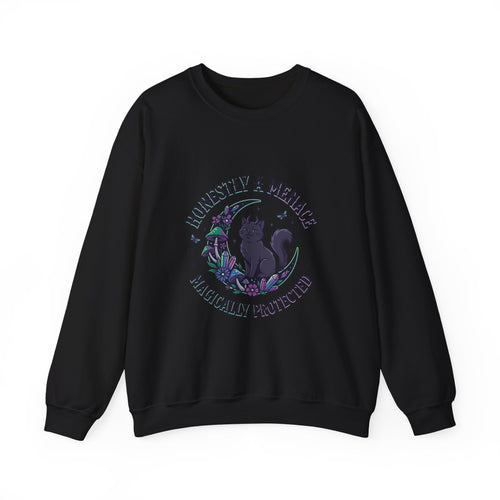 Honestly a Menace sweatshirt | witchy goblincore, celestial crystals, familiar vibes
