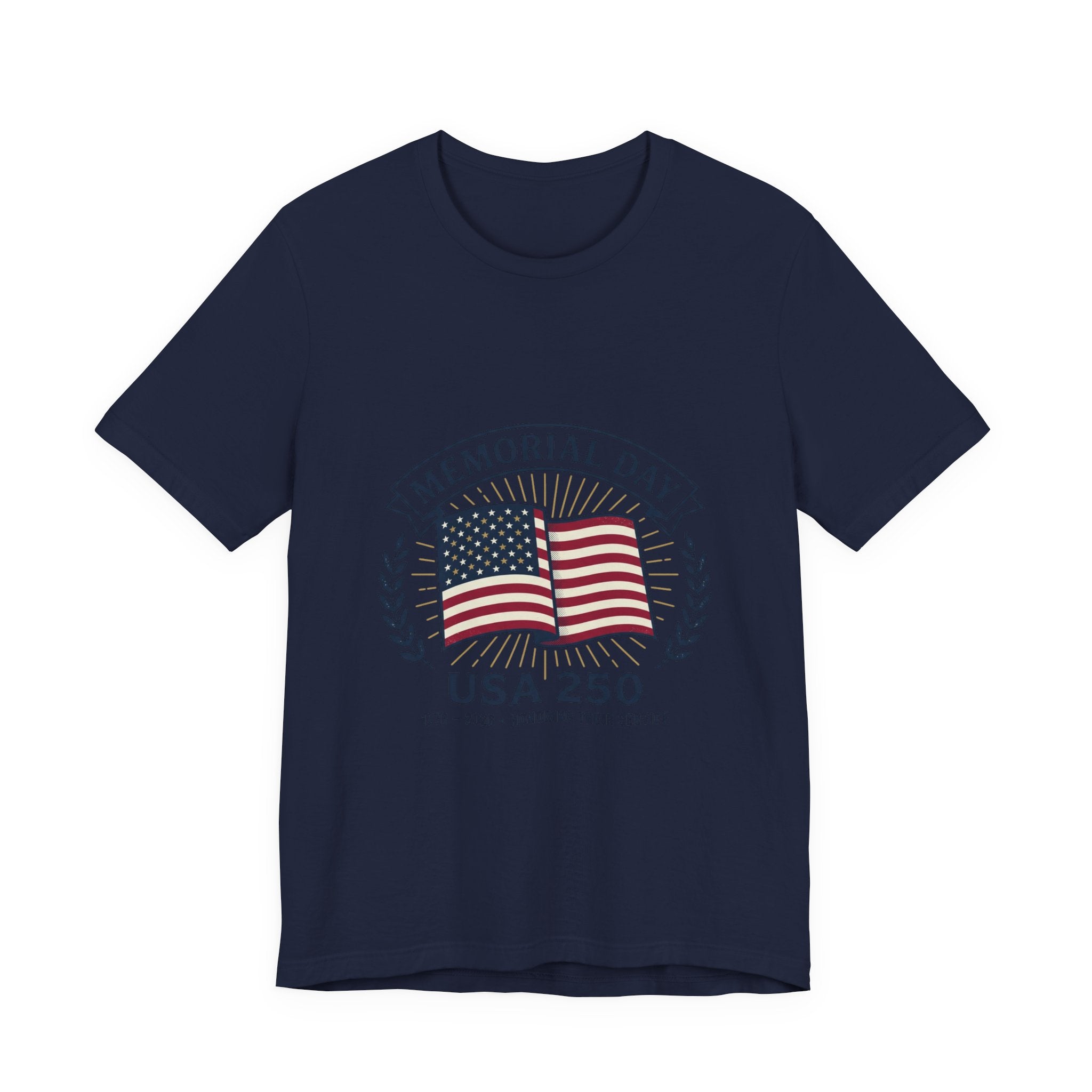 Memorial Day USA 250 Tee | 1776–2026 Vintage Distressed Patriotic T-Shirt