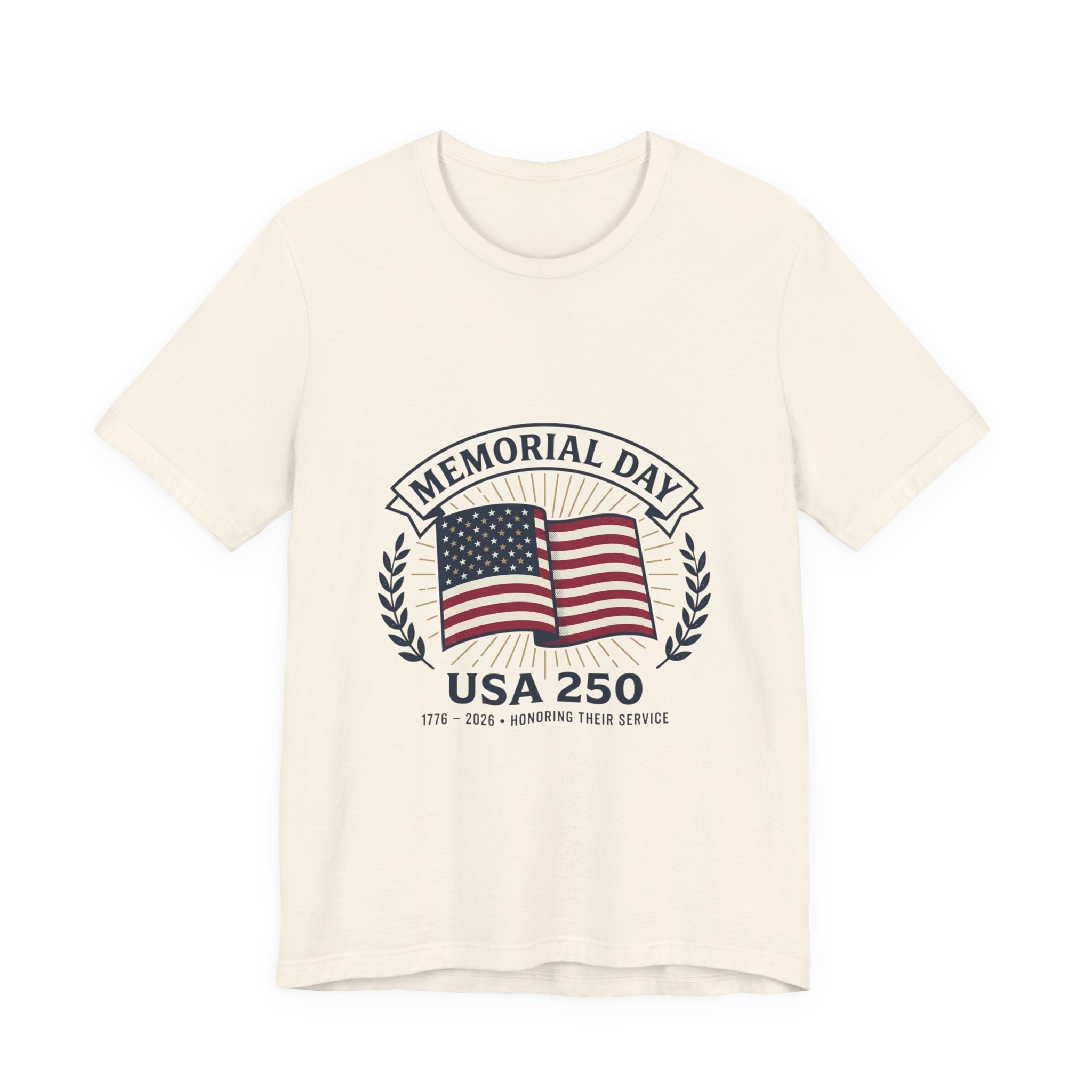 Memorial Day USA 250 Tee | 1776–2026 Vintage Distressed Patriotic T-Shirt